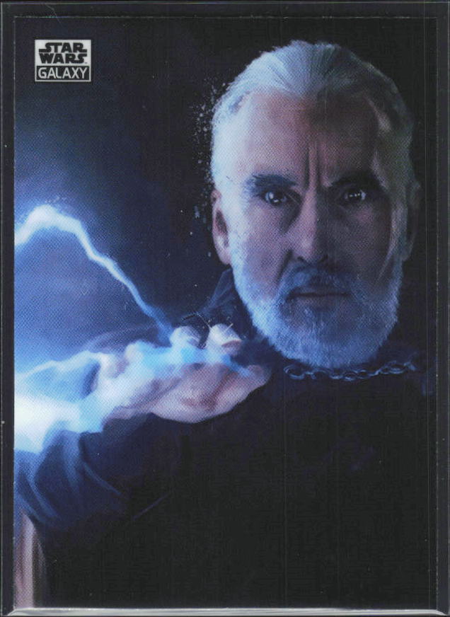 2026 Topps Star Wars Chrome Galaxy #92 Count Dooku - framsida