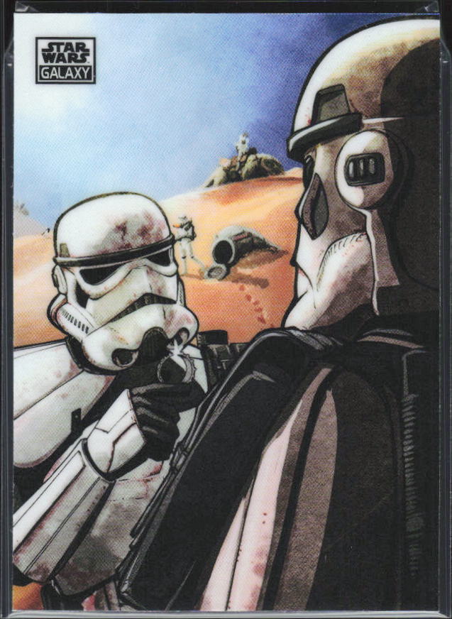 2026 Topps Star Wars Chrome Galaxy #26 Look Sir, Droids! - framsida