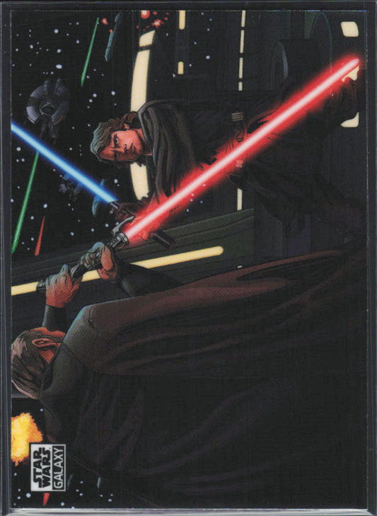 2026 Topps Star Wars Chrome Galaxy #32 The Rematch - framsida