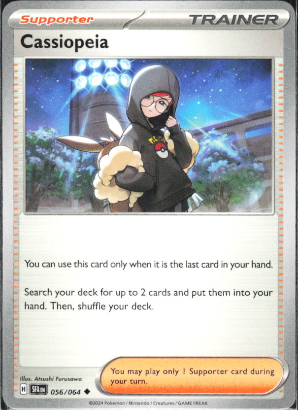 2024 Pokémon Scarlet & Violet: Shrouded Fable #056/064 Cassiopeia - framsida