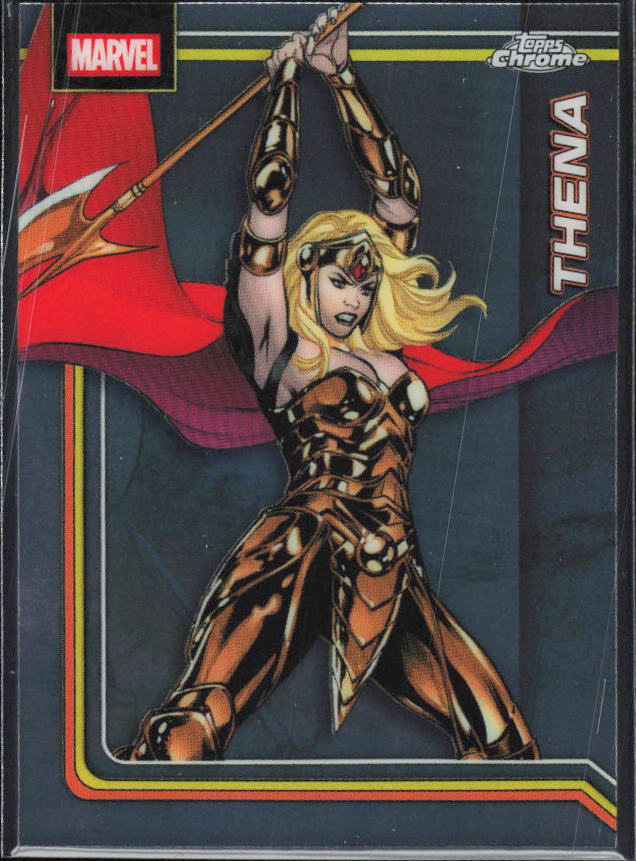 2026 Topps Chrome Marvel Comics #176 Thena framsida