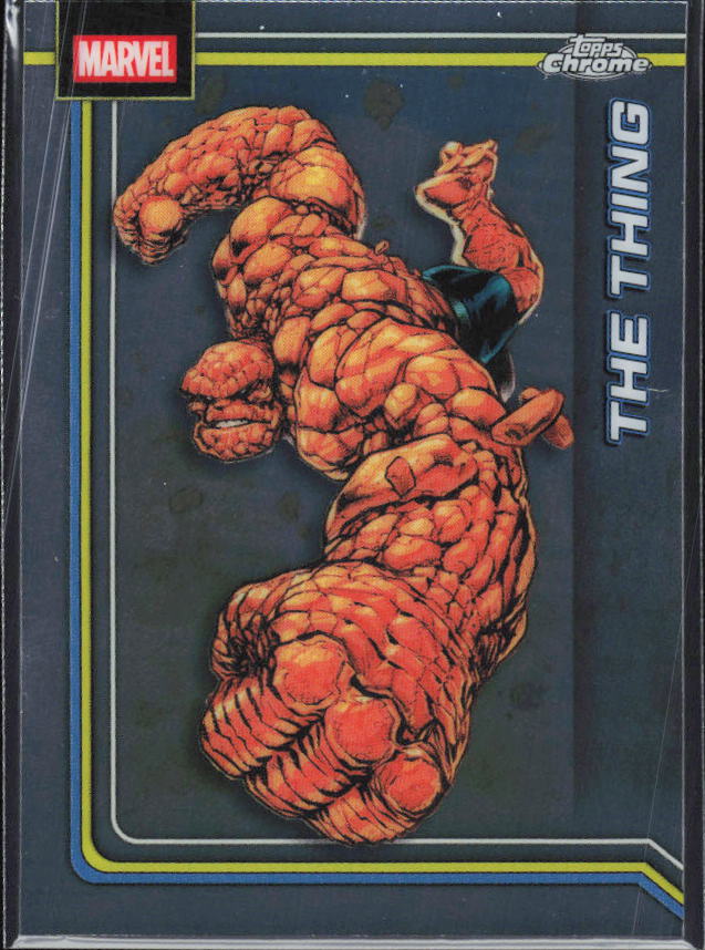 2026 Topps Chrome Marvel Comics #175 The Thing framsida