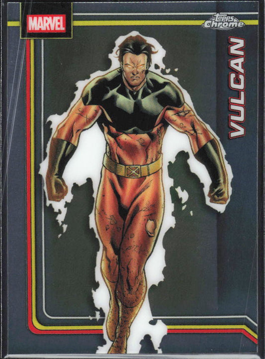 2026 Topps Chrome Marvel Comics #191 Vulcan framsida