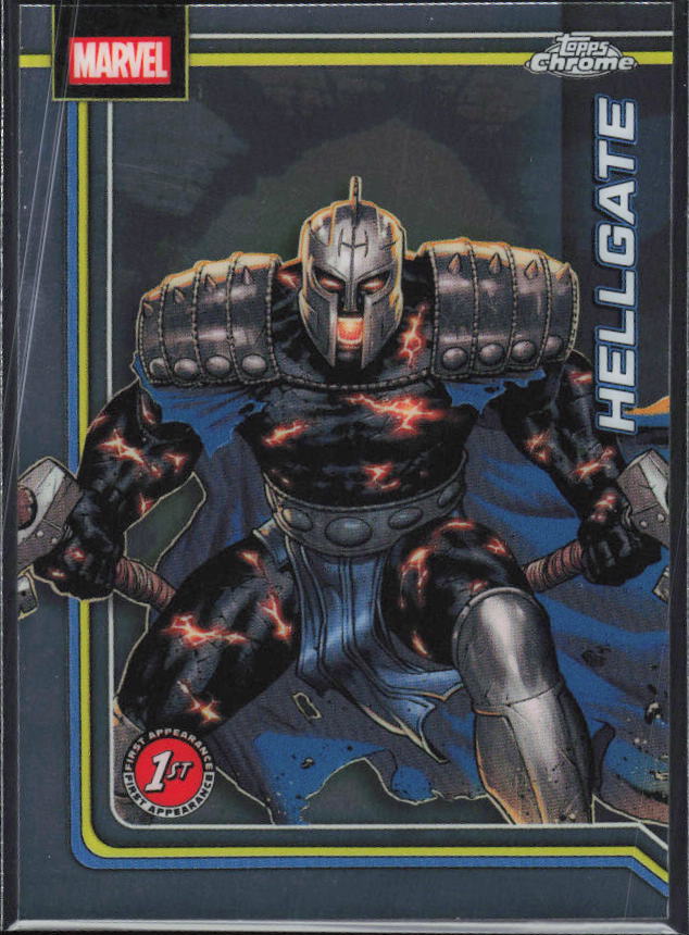 2026 Topps Chrome Marvel Comics #124 Hellgate framsida