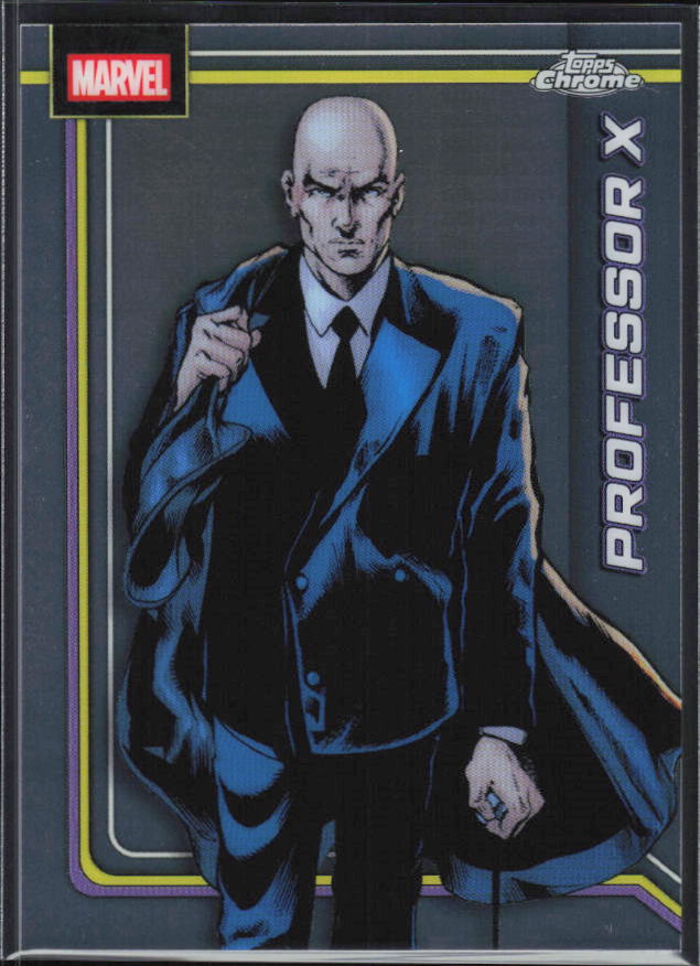 2026 Topps Chrome Marvel Comics #91 Professor X framsida