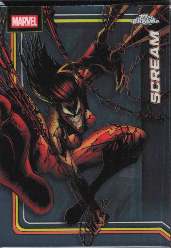 2026 Topps Chrome Marvel Comics #148 Scream framsida