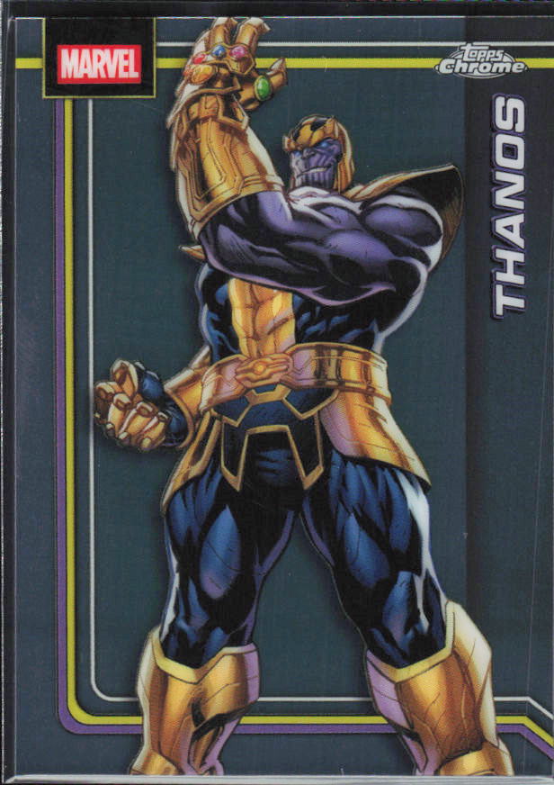 2026 Topps Chrome Marvel Comics #174 Thanos framsida