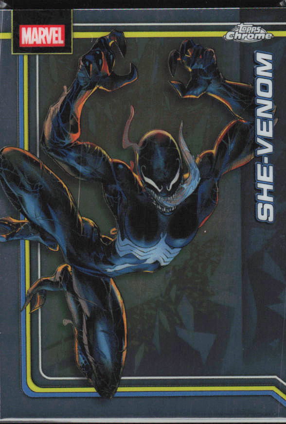 2026 Topps Chrome Marvel Comics #152 She-Venom framsida