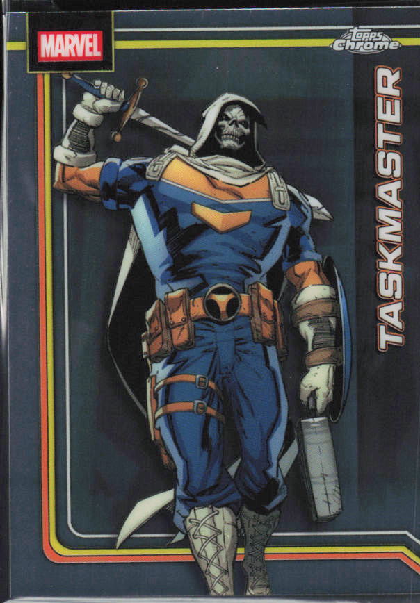 2026 Topps Chrome Marvel Comics #173 Taskmaster framsida