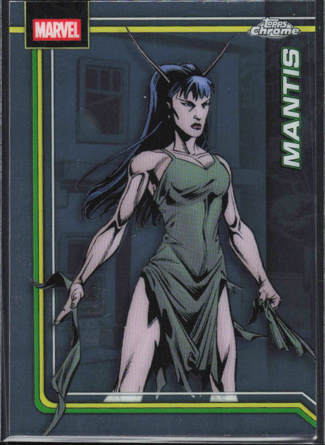 2026 Topps Chrome Marvel Comics #76 Mantis framsida