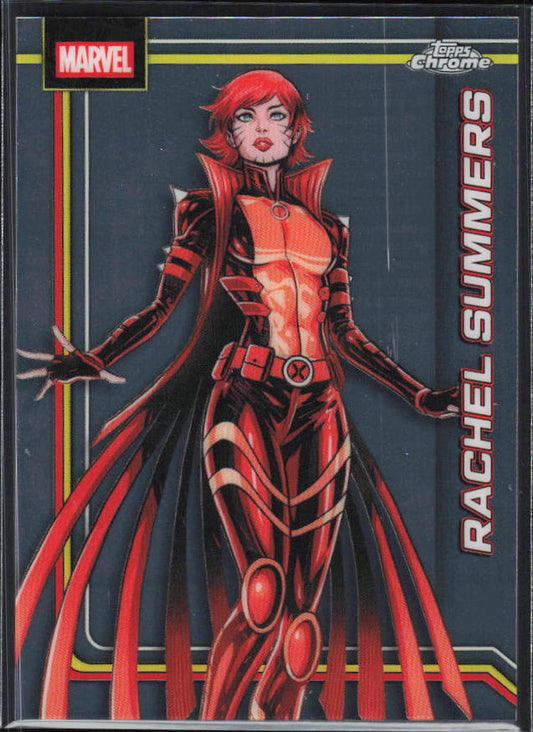 2026 Topps Chrome Marvel Comics #141 Rachel Summers framsida
