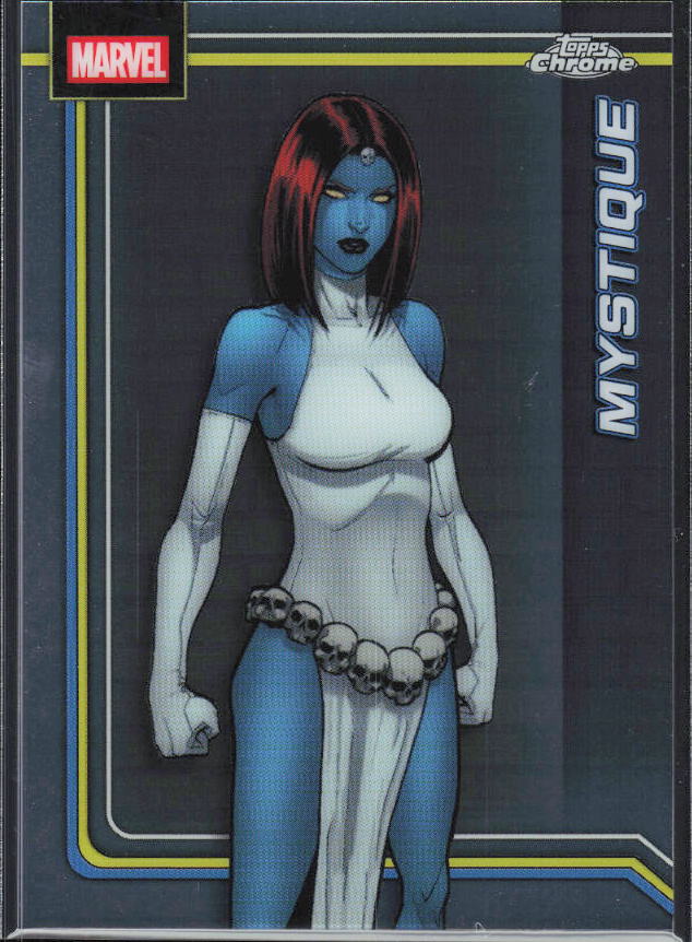 2026 Topps Chrome Marvel Comics #86 Mystique framsida