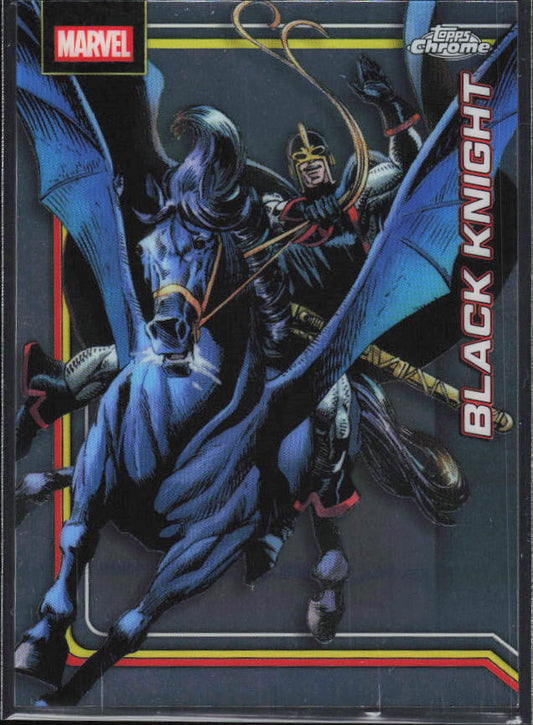 2026 Topps Chrome Marvel Comics #14 Black Knight framsida