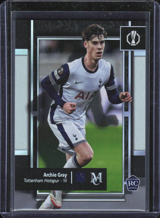 2024-25 Topps Museum Collection UEFA Archie Gray RC #81 framsida