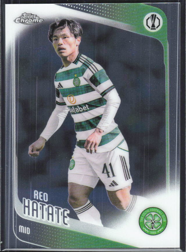 Reo Hatate – 2025-26 Topps Chrome UEFA Club Competitions #40 – framsida