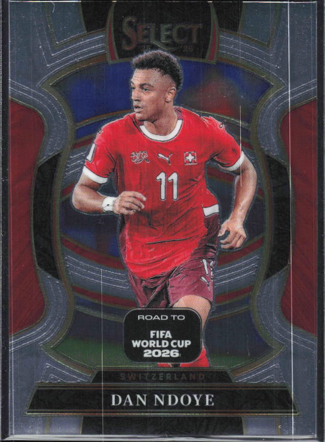 Dan Ndoye – 2025-26 Panini Select Road to FIFA World Cup #92 Terrace – framsida