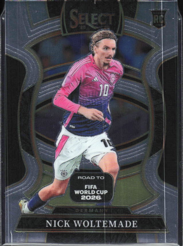 Nick Woltemade – 2025-26 Panini Select Road to FIFA World Cup #3 Terrace – framsida