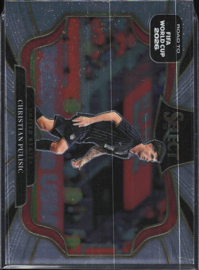 Christian Pulisic – 2025-26 Panini Select Road to FIFA World Cup #231 Field Level – framsida