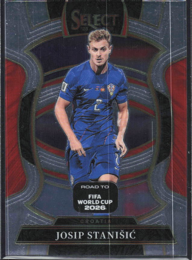 Josip Stanišić – 2025-26 Panini Select Road to FIFA World Cup #34 Terrace – framsida