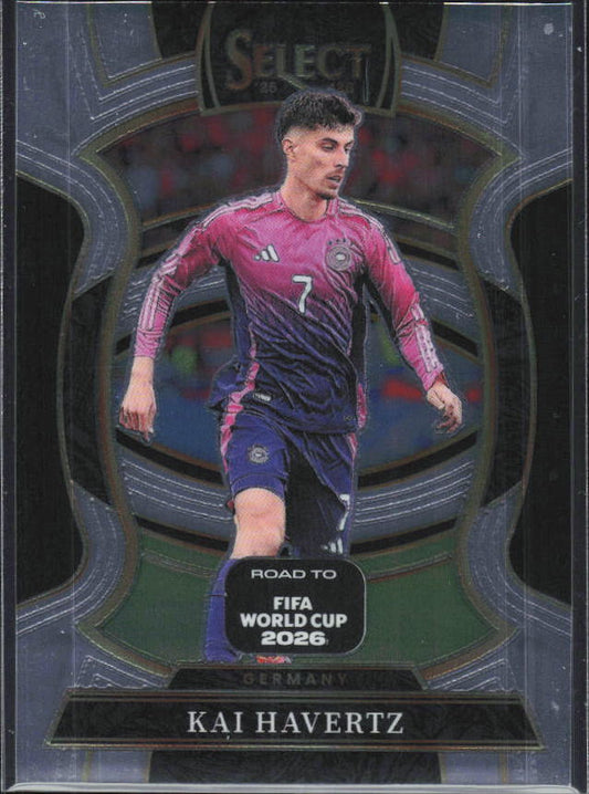 Kai Havertz – 2025-26 Panini Select Road to FIFA World Cup #2 Terrace – framsida
