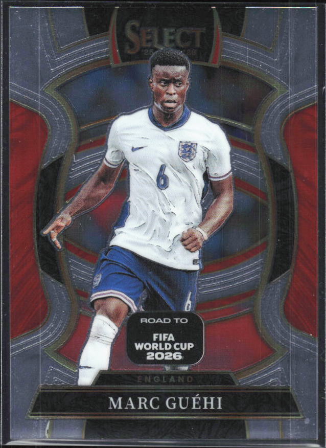 Marc Guéhi – 2025-26 Panini Select Road to FIFA World Cup #43 Terrace – framsida
