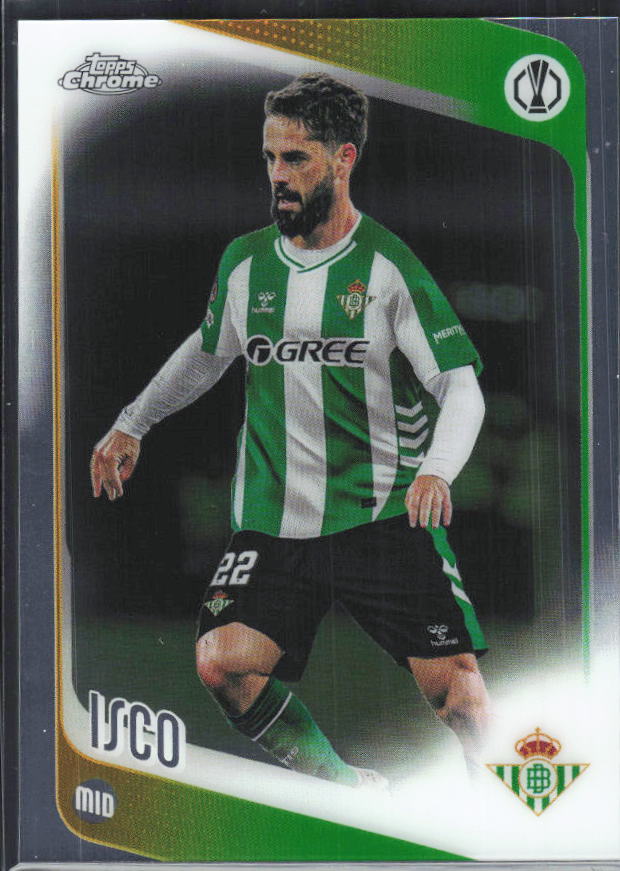 Isco – 2025-26 Topps Chrome UEFA Club Competitions #35 – framsida