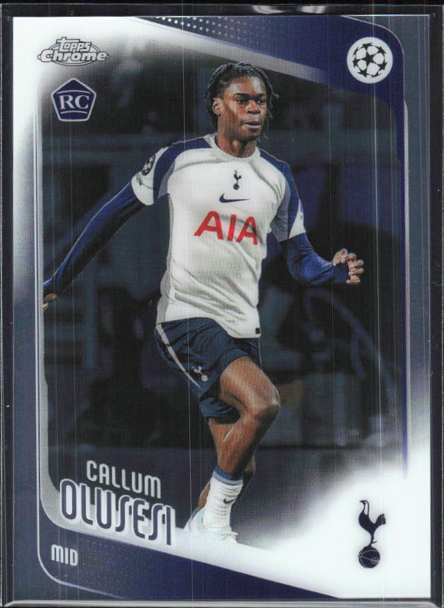 Callum Olusesi – 2025-26 Topps Chrome UEFA Club Competitions #134 – framsida