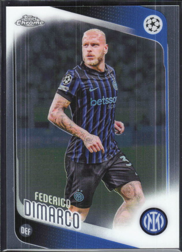 Federico Dimarco – 2025-26 Topps Chrome UEFA Club Competitions #37 – framsida