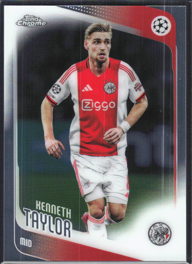 Kenneth Taylor – 2025-26 Topps Chrome UEFA Club Competitions #127 – framsida