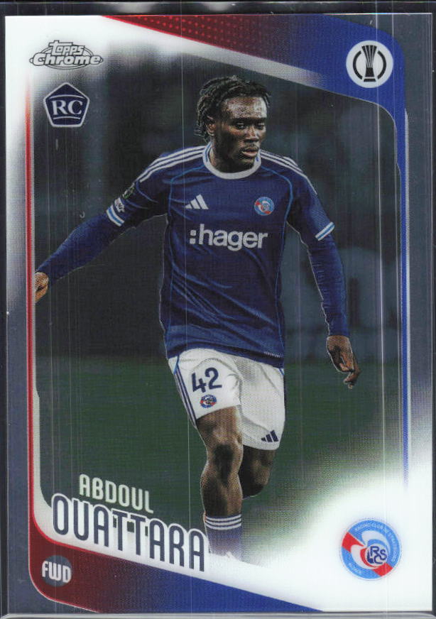 Abdoul Ouattara – 2025-26 Topps Chrome UEFA Club Competitions #114 – framsida