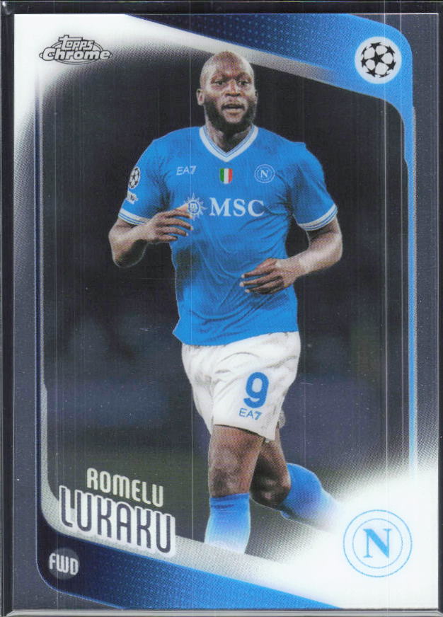 Romelu Lukaku – 2025-26 Topps Chrome UEFA Club Competitions #76 – framsida