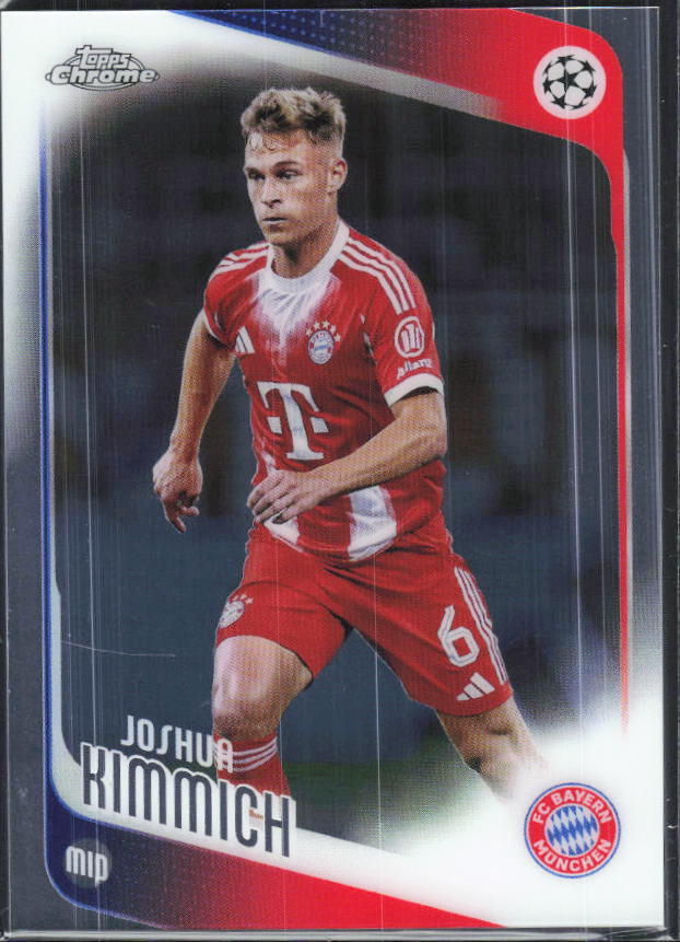 Joshua Kimmich – 2025-26 Topps Chrome UEFA Club Competitions #55 – framsida
