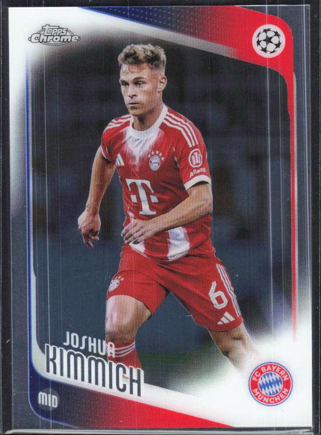 Joshua Kimmich – 2025-26 Topps Chrome UEFA Club Competitions #55 – framsida
