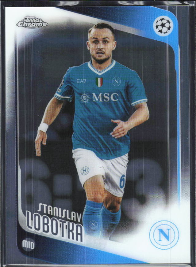 Stanislav Lobotka – 2025-26 Topps Chrome UEFA Club Competitions #11 – framsida