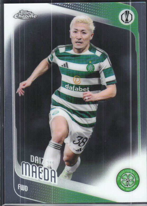 Daizen Maeda – 2025-26 Topps Chrome UEFA Club Competitions #98 – framsida