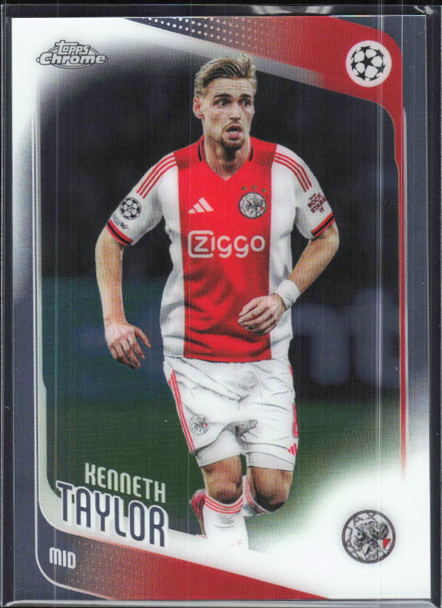 Kenneth Taylor – 2025-26 Topps Chrome UEFA Club Competitions #127 – framsida