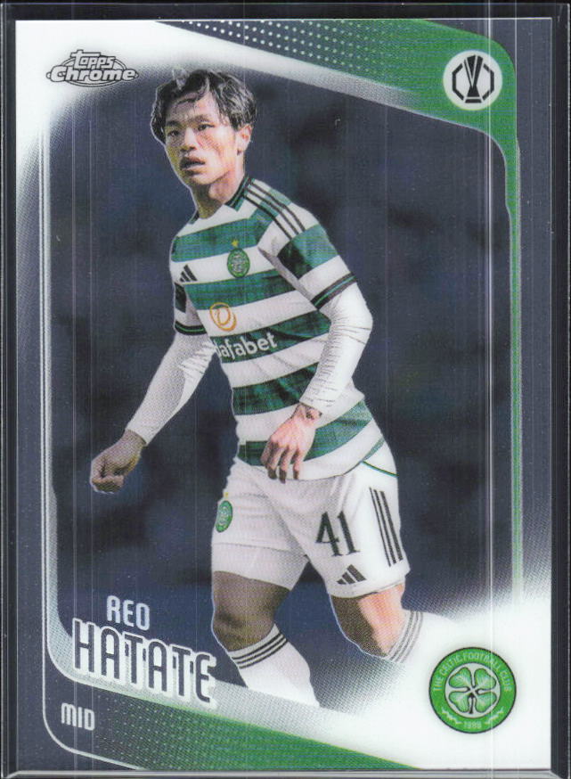 Reo Hatate – 2025-26 Topps Chrome UEFA Club Competitions #40 – framsida