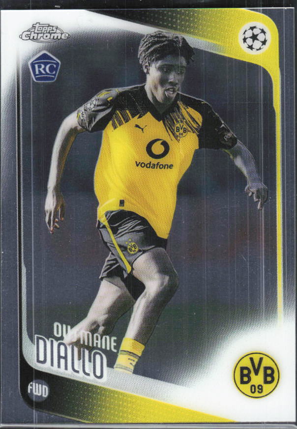 Ousmane Diallo – 2025-26 Topps Chrome UEFA Club Competitions #120 – framsida