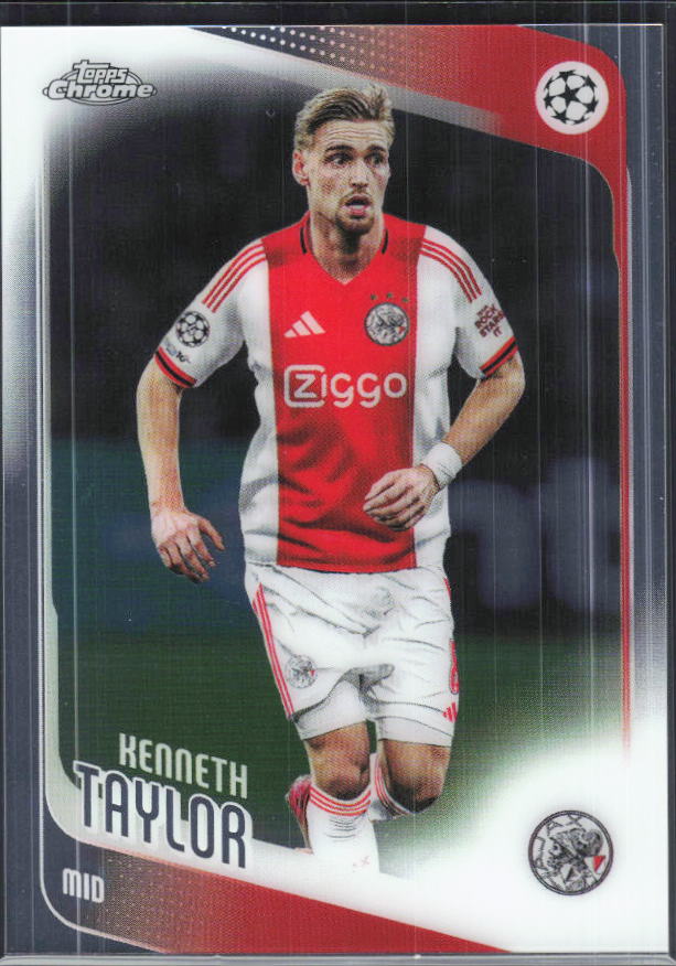 Kenneth Taylor – 2025-26 Topps Chrome UEFA Club Competitions #127 – framsida
