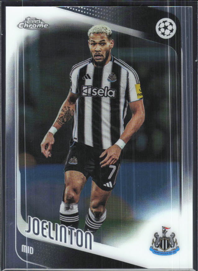 Joelinton – 2025-26 Topps Chrome UEFA Club Competitions #23 – framsida