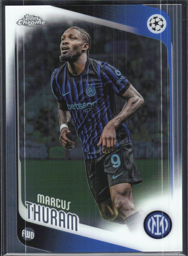Marcus Thuram – 2025-26 Topps Chrome UEFA Club Competitions #48 – framsida