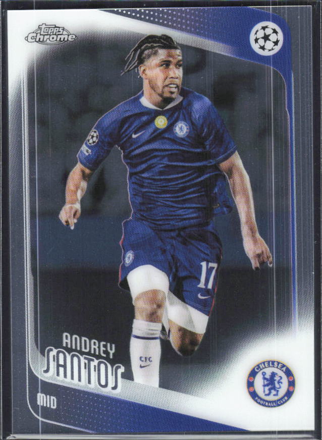 Andrey Santos – 2025-26 Topps Chrome UEFA Club Competitions #107 – framsida