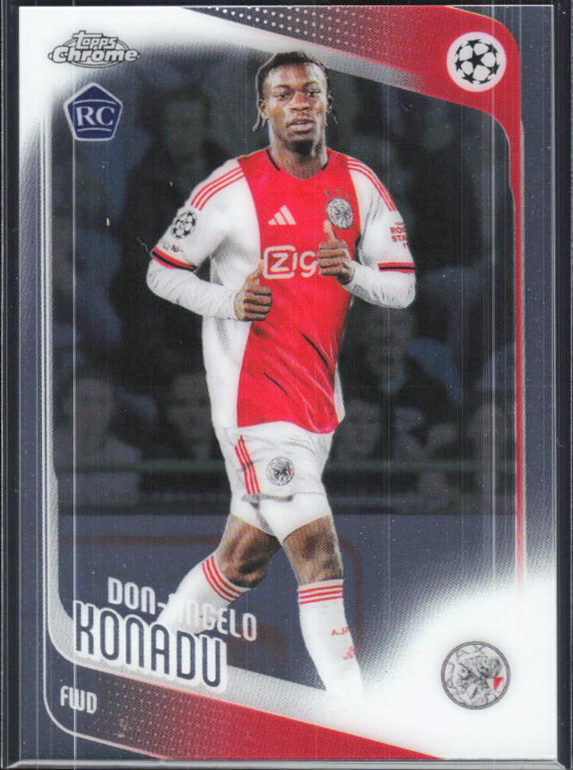 Don-Angelo Konadu – 2025-26 Topps Chrome UEFA Club Competitions #173 – framsida