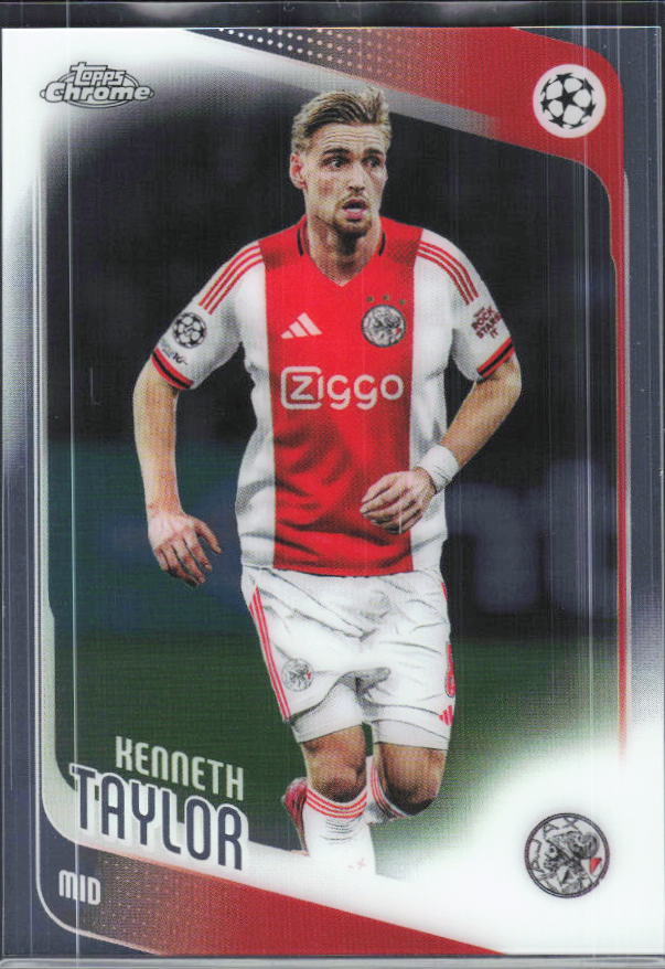 Kenneth Taylor – 2025-26 Topps Chrome UEFA Club Competitions #127 – framsida