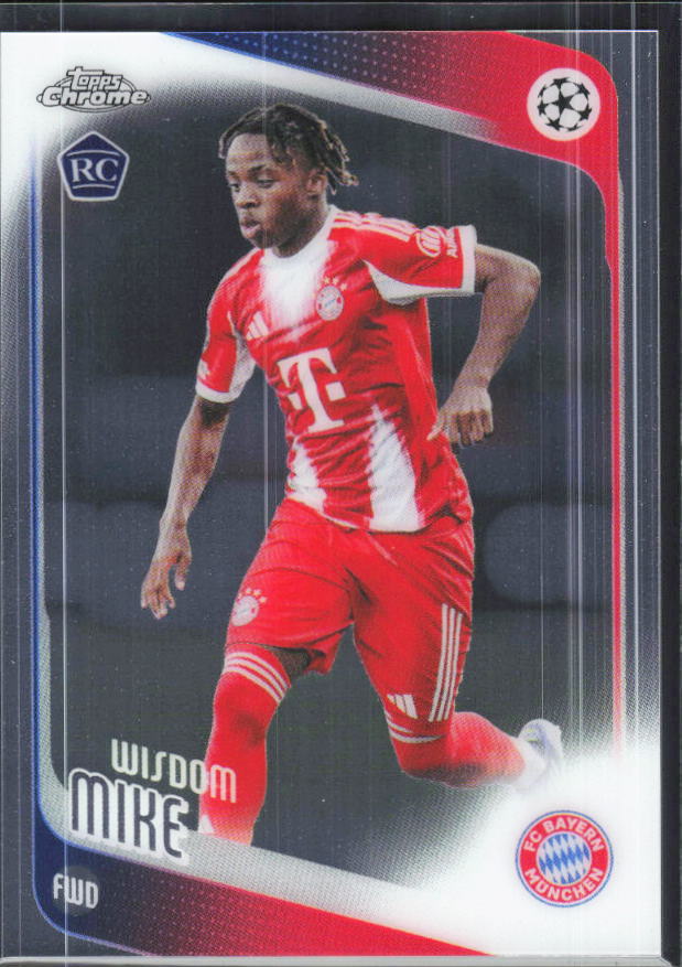 Wisdom Mike – 2025-26 Topps Chrome UEFA Club Competitions #88 – framsida