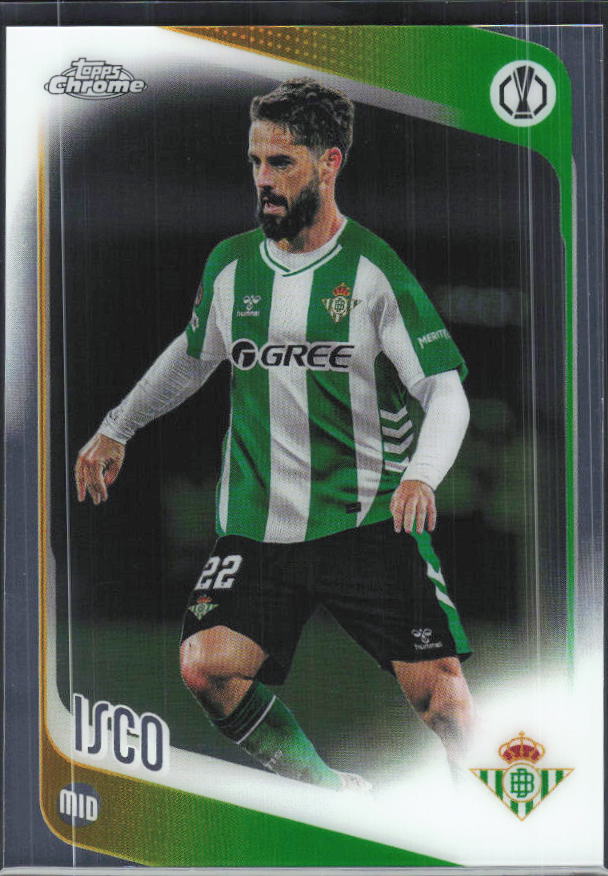 Isco – 2025-26 Topps Chrome UEFA Club Competitions #35 – framsida