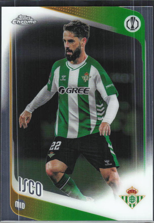 Isco – 2025-26 Topps Chrome UEFA Club Competitions #35 – framsida