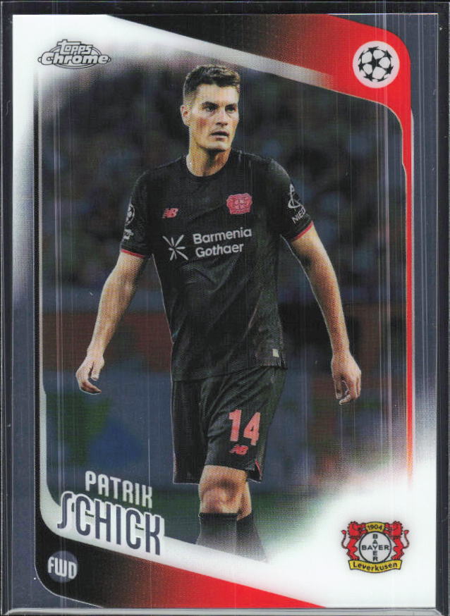 Patrik Schick – 2025-26 Topps Chrome UEFA Club Competitions #153 – framsida