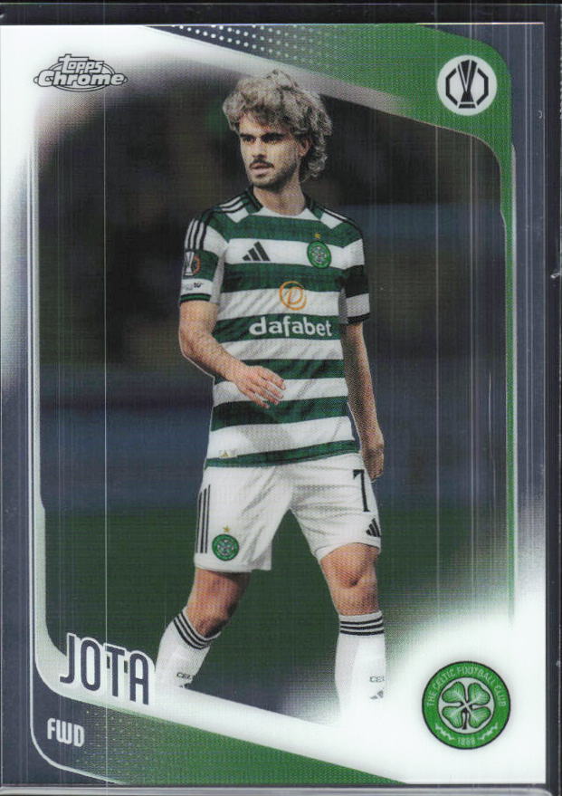 Jota – 2025-26 Topps Chrome UEFA Club Competitions #30 – framsida