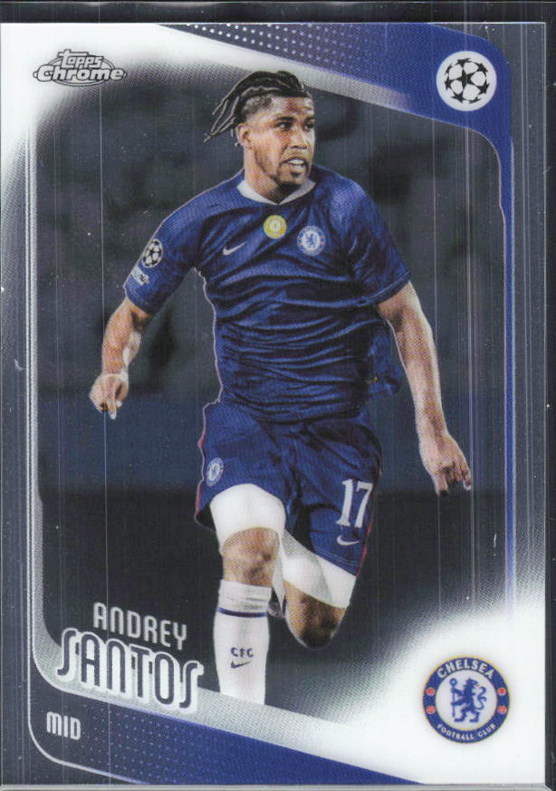Andrey Santos – 2025-26 Topps Chrome UEFA Club Competitions #107 – framsida